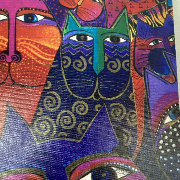 Laurel Burch Fantasticats Canvas Wall Art - Picture 5 of 11